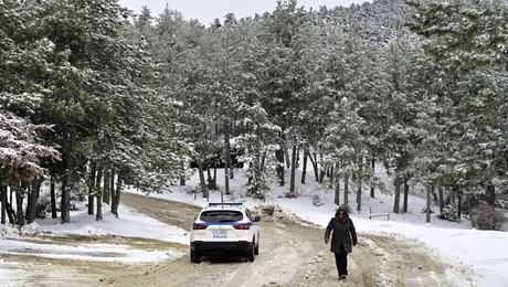Χιόνια - Πάρνηθα