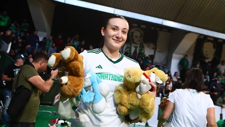 Παναθηναϊκός Πανσερραϊκός Teddy_bear_toss λούτρινα 