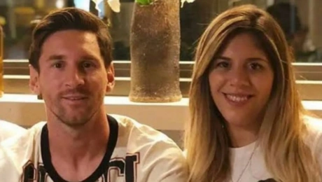 Λιονέλ Μέσι και Μαρία Σολ Μέσι