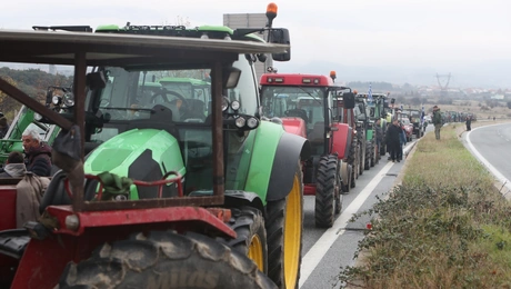 Αγρότες - Τρακτέρ