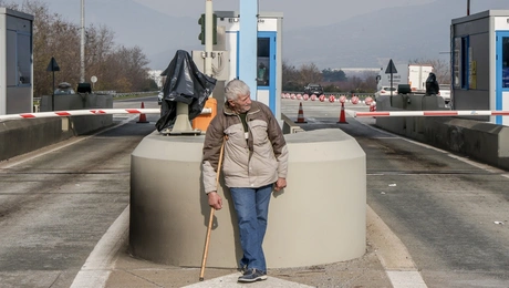 Αγρότης στα μπλόκα