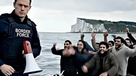 Στιγμιότυπο από βίντεο ΑI στο TikTok