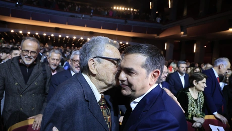 Ο Αλέξης Τσίπρας στην παρουσίαση του βιβλίου του, Ιθάκη