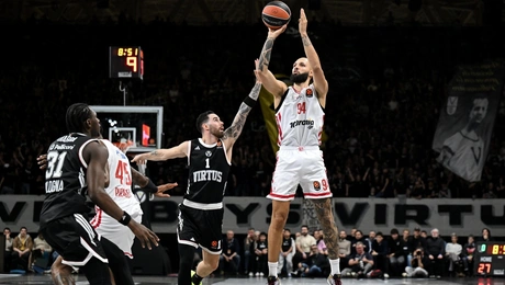 Ο Ολυμπιακός φιλοξενείται στην Μπολόνια από τη Βίρτους