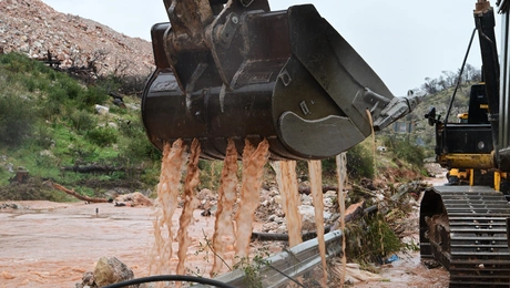 μάνδρα κακοκαιρια