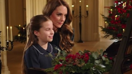 Κέιτ Μίντλετον και η πριγκίπισσα Σάρλοτ