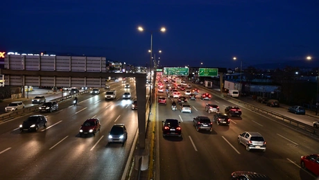 Κίνηση κατά την έξοδο των εκδρομέων