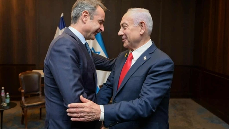 Κυριάκος Μητσοτάκης και Μπενιαμίν Νετανιάχου