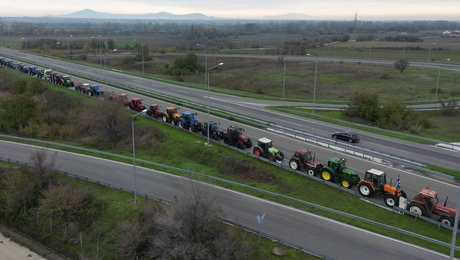 Μπλόκα αγροτών στην Εγνατία Οδό