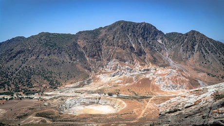 Νίσυρος Ηφαίστειο Πολυβώτης Κρατήρας Στέφανος