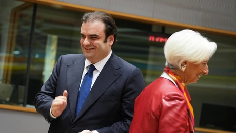 Ο Κυριάκος Πιερρακάκης στο Eurogroup