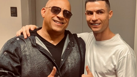 Βιν Ντίσελ με Κριστιάνο Ρονάλντο