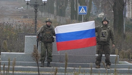 Ρωσικές δυνάμεις σε ουκρανική πόλη