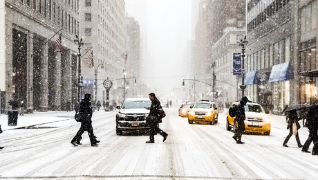 Χιονοθύελλα στη Νέα Υόρκη
