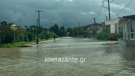 Ζάκυνθος πλημμύρα