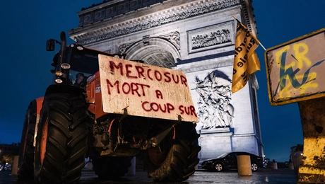 Διαμαρτυρία στη Γαλλία για τη Mercosur