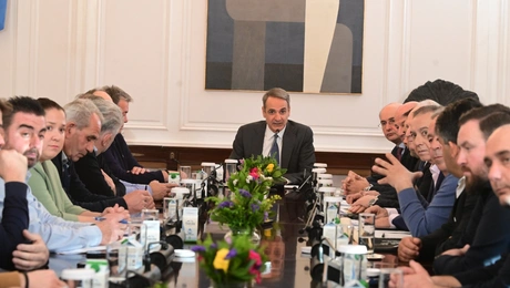 Μητσοτάκης - αγρότες