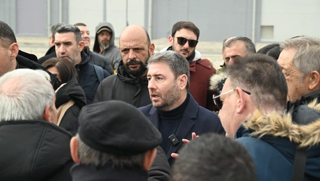 Ο Nίκος Ανδρουλάκης στην Καστοριά