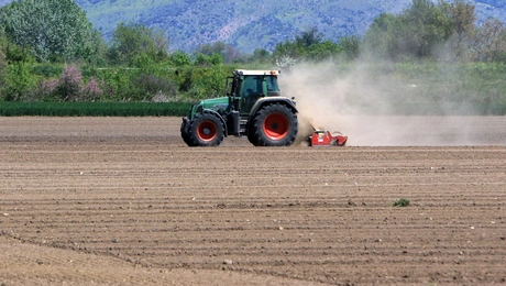 αγρότης τρακτέρ
