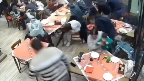 Διαλύθηκε τζαμαρία μαγαζιού