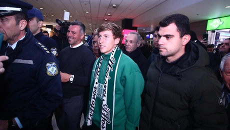 Άφιξη του Σαντίνο Αντίνο για τον Παναθηναϊκό