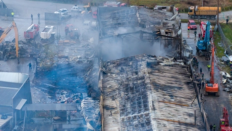 Έκρηξη στο εργοστάσιο «Βιολάντα»
