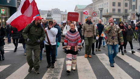 Διαδήλωση κατά του Τραμπ στη Δανία