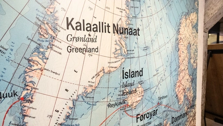 Χάρτης της Γροιλανδίας