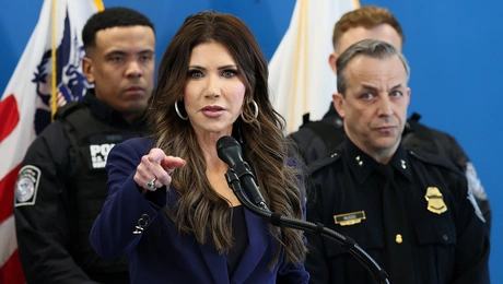 Η υπουργός Εθνικής Ασφάλειας Κρίστι Νόεμ