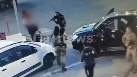 Στιγμιότυπο από την σύλληψη ζευγαριού στο Ηράκλειο