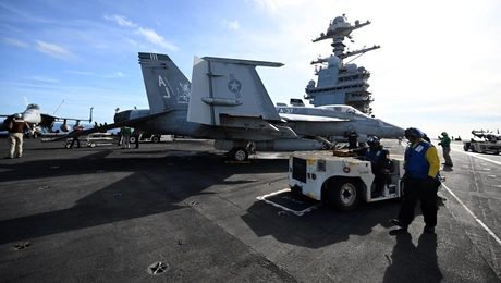 Το κατάστρωμα του USS Ford