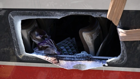 Το εσωτερικό από το κατεστραμμένο τρένο στη Ισπανία