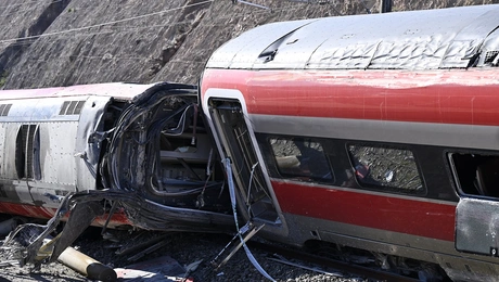 Ένας από τους συρμούς του δυστυχήματος στην Ισπανία