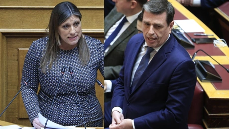 Ζωή Κωνσταντοπούλου και Δημήτρης Καιρίδης