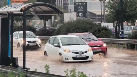 Πλημμύρα στη Βουλιαγμένης