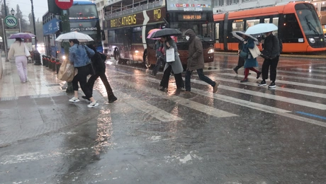 αθηνα κακοκαιρια