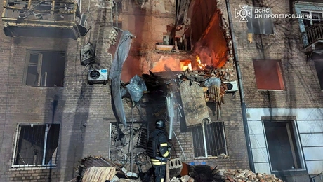 Πυραυλική επίθεση της Ρωσίας στο Κίεβο