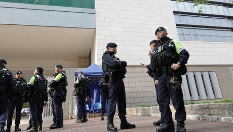 Αστυνομικοί στην Κίνα