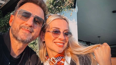 Κώστας Καραφώτης και Κάτια Μάνου