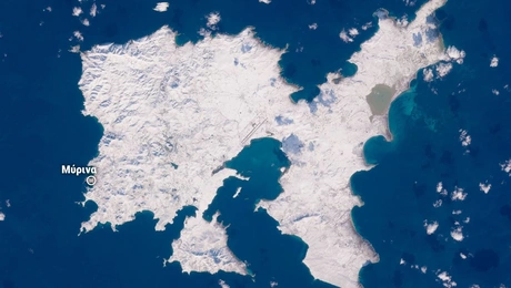 Λήμνος χιόνι