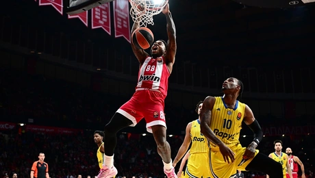 Ολυμπιακός - Μακάμπι 100-93: Τα highlights