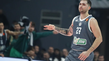 Παναθηναϊκός - Μπασκόνια highlights Τολιόπουλος