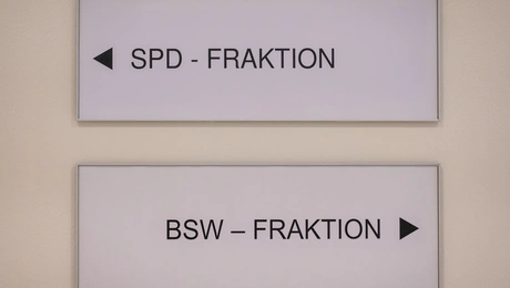 Γραφεία του Συνασπισμού SPD-BSW στο Βρανδεμβούργο