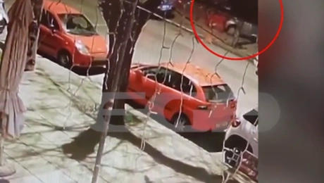 Στιγμιότυπο από τη δράση της οδηγού