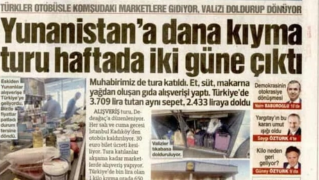 Δημοσίευμα της τουρκικής Sozcu