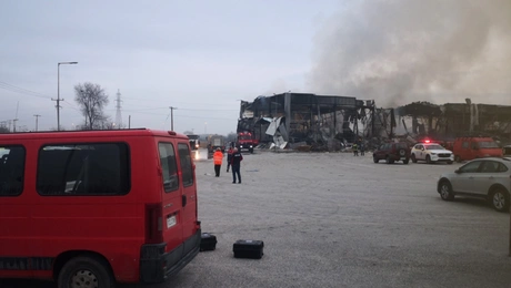 Φωτιά σε μπισκοτοβιομηχανία στα Τρίκαλα 