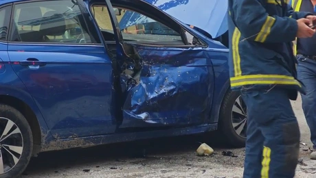 Τροχαίο με δύο τραυματίες στον Βύρωνα