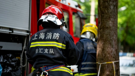 Κίνα - Πυροσβέστες