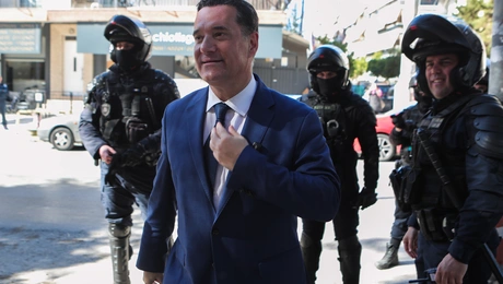 Άδωνις Γεωργιάδης στο Γενικό Κρατικό Νίκαιας