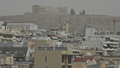 Η αφρικανική σκόνη στην Αθήνα